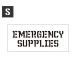  stencil сиденье stencil plate stencil алфавит DIY Quick stencil размер S EMERGENCY SUPPLIES срочный предмет .