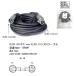 MIC-100MF XLR 3 пин кабель XLR3-12C( мужской )-XLR3-11C( женский ) COMON( утка n) Canon терминал 3 булавка ( мужской )- Canon терминал 3 булавка ( женский ) длина :10m ROHS соответствует 