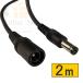 5521-20E 2m наружный диаметр 5.5mm внутренний диаметр 2.1mm удлинение кабель наружный диаметр 5.5mm внутренний диаметр 2.1mm( женский )- наружный диаметр 5.5mm внутренний диаметр 2.1mm( мужской ) COMON утка n[3 шт до почтовая доставка ]