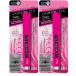 【2本セット】MAYBELLINE(メイベリン) マスカラ ラッシュニスタ ケアプラス 01 ブラック お湯で落ちる ロング ケア
