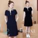  One-piece Golf женский Golf одежда короткий рукав Golf платье теннис одежда спорт одежда лето осень Golf сопутствующие товары вентиляция . пот женский движение надеты casual модный 