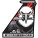  patch авиация собственный .. Chitose основа земля no. 201 полет ...40 anniversary commemoration покраска (.) PA403-TZ пустой собственный собственный .. товары нашивка 