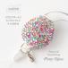  ремешок на шею катушка тип Swarovski декоративный элемент Kirakira многоцветный Mix длина настройка ID карта держатель смартфон держатель 