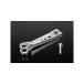 SP Takegawa (SPtake сторона ) aluminium кованый усиленный задний тормоз arm комплект Cross (AA06/JA10*45)* Cub 50/110(AA07/JA42) 06-08-0236