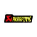 AKRAPOVIC (ݥӥå) Ǯ󥵡ƥå 90X26.5mm  SP꡼ 