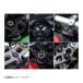 R&amp;G (a-ru and ji-) Top Yoke Cap: черный RS125/Tuono125 RG-YTI0023BK