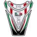  Moto графика подушка бака белый / серебряный APRILIA RSV4 MT-TA021WS