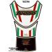  Moto графика подушка бака белый / красный / зеленый APRILIA Tuono 01-05 MT-TA022WA