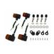 POSH Faith(poshu лицо ) 71u in автокомплект черный / orange FTR223 059091-56