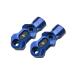 BIKERS ( Biker z) главный цилиндр зажим 2 шт голубой Z650 K0356-BLU