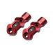 BIKERS ( Biker z) главный цилиндр зажим 2 шт красный Z650 K0356-RED