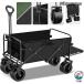 pltstore уличный Wagon 2024 усиленный версия после часть развитие возможно выдерживаемая нагрузка 200KG тележка для багажа передвижная корзинка THKJ кемпинг Cart длинный предмет соответствует удален возможность шина большой шина b
