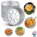 pltstore aluminium кастрюля одноразовый круг кастрюля прямой огонь aluminium тарелка усиленный . толщина жаростойкий ramen udon один человек кастрюля THKJ жарение клубень BBQ кемпинг уличный печь кулинария для товары для кухни диаметр 