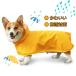  бесплатная доставка собака для плащ собака для водонепроницаемый плащ дождливая погода меры маленький размер собака Corgi сезон дождей прогулка непромокаемая одежда пончо ka марионетка одежда симпатичный симпатичный 