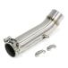  original exhaust pipe for conversion adaptor muffler adaptor φ60.5-50.8π CB400SF CB400SB Revo NC42 slip-on muffler stainless steel interim 