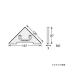 ()(ľ)ƥ Joto ѥå󥷥꡼ Ĵ(KP-A12) 2mm ֥å (120å) KP-S12A2