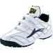 ZETT( Z ) baseball training shoes rough .etoBSR8017C white × navy (1129) 23.0