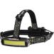 GENTOS(�W�F���g�X) LED �w�b�h���C�g USB�[�d�� �y���邳620���[����/���p�_��3����/�㕔�F�����z ��p�[�d�r�܂��͒P3�`�d�r