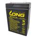  длинный (KUNG LONG BATTERIES) промышленность для свинец . батарейка (6V-4.5Ah) NP-4.5-6/ сменный ( стандарт серия ) WP4.5-6
