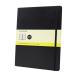 ��쥹����(Moleskine) �Ρ��� ���饷�å� �Ρ��ȥ֥å� ���եȥ��С� ���� XL������(��19cm�߽�25cm) �֥�å� QP62