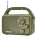  ом (OHM)AudioComm радио водонепроницаемый AM/FM уличный радио тип аккумулятора IP65 портативный радио широкий FM радио для экстремальных ситуаций RAD