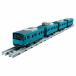  Plarail настоящий Class 201 серия ходить на работу электропоезд JR запад Япония * Sky голубой Takara Tommy игрушка подарок подарок 