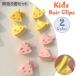  волосы зажим .... зажим одного цвета 5 шт. комплект Kids ребенок девочка женщина аксессуары для волос украшение для волос . останавливать сыр .-. симпатичный Uni -k поверхность белый 
