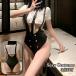  sexy костюм Leotard рубашка галстук 3 позиций комплект костюм костюмированная игра sexy Ran Jerry женский женщина sexy симпатичный .