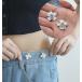 �A�W���X�^�[�o�b�N�� 2�Z�b�g �E�G�X�g�o�b�N�� �{�^�� DIY �ٖD�ޗ� ���C���X�g�[�� �A�W���X�^�[�s�� �� �� �݌� �E�G�X�g �X�J�[�t���� �֘A�摜1