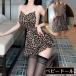  baby doll женщина sexy Ran Jerry топ One-piece леопардовый рисунок леопардовая расцветка прекрасный спина мини длина flair высокий талия 