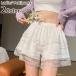 pechi брюки pechi пальто tap pants женский гонки цветочный принт симпатичный модный .. предотвращение внутренний шорты черный белый чёрный белый женщина 