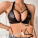  sexy Ran Jerry треугольник bla женский женщина топ на бретелях 3 4 cup костюмированная игра bonte-ji под кожу искусственная кожа глянец чувство 