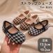  туфли с ремешками детский туфли-лодочки формальный casual Kids Junior девочка обувь тысяч птица рисунок текстильная застёжка простой переустановка резина низ soft мягкость .
