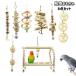  птица для игрушка из дерева домашнее животное птица bird попугай длиннохвостый попугай подвешивание ниже ..... колокольчик жердочка подвешивание . swing качели игрушка птица сопутствующие товары -тактный отсутствует .