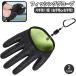  рыбалка перчатка с одной стороны для магнит Lilly sa- имеется рыбалка рыбалка сопутствующие товары рыба .. рыба захват правый рука для левый рука для предотвращение скольжения магнит имеется установка и снятие простой a