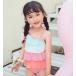  купальный костюм девочка ребенок Kids baby танкини способ One-piece шляпа имеется симпатичный движение ... плавание одежда модный 