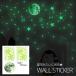  настенный стикер обои наклейка стена украшение . свет ночь светится звезда Star месяц moon ребенок часть магазин узор изменение оборудование орнамент DIY party .. living магазин кафф 