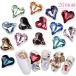  Nailparts 10 шт. комплект Heart type стразы Kirakira красивый детали нейл-арт гель ногти resin ручная работа декоративные элементы Heart булавка 