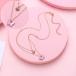  подвеска колье 2 полосный аксессуары Kids детский женский стразы Heart бабочка chou симпатичный модный подарок подарок .