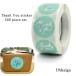  солнечный кий наклейка подарок наклейка подарок стикер этикетка 3.8cm примерно 4cm большой круглый thank you довольно большой 500 листов упаковка есть .