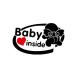  машина стикер разрезные наклейки корпус стикер младенец .... - baby внутренний BABY INSIDE все машины стикер автомобильный 
