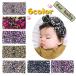  лента для волос головная повязка младенец baby детский Kids Leopard аксессуары для волос лента симпатичный симпатичный леопардовая расцветка празднование рождения новорожденный ..