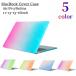 MacBook кейс покрытие Pro Air Retina 11 12 13 15 16 дюймовый защита выдерживающий износ крепкий половина прозрачный .. чувство градация .