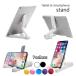  планшет подставка смартфон подставка складной iPad подставка держатель угол настройка возможно перевозка compact легкий белый черный 