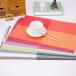  place mat table mat colorful stylish lovely water-repellent kitchen lunch meal dining table Cross . meal kindergarten ....... repairs .