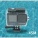GoPro HERO 13 12 11 10 9 �Ή� �h���n�E�W���O�P�[�X �N���A ���[45m �ی� �h�o �_�C�r���O �����B�e�p �_�C�u�n�E�W���O �֘A�摜2