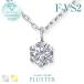 �ꗱ �_�C���l�b�N���X ���E���h ���{�O���E�� �ꗱ�_�C�� 0.15ct �l�b�N���X ���f�B�[�X �W���G���[ �A�N�Z�T���[  �_�C�� �X�e�����X ����