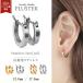  серьги женский мужской обруч кольцо 13mm 17mm накладывающийся .. металл аллергия обруч серьги простой нержавеющая сталь медицинская помощь для аксессуары женщина . покупка 