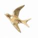  настенное украшение bird S( Gold )m45-1035s орнамент интерьер золотой. птица украшение произведение искусства под старину в подарок gold bird часть магазин узор изменение 