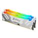 󥰥ȥ KF580C38RWAK2-32 32GB DDR5 8000MT/ s CL38 DIMM (Kit of 2) FURY Renegade RGB White XMP